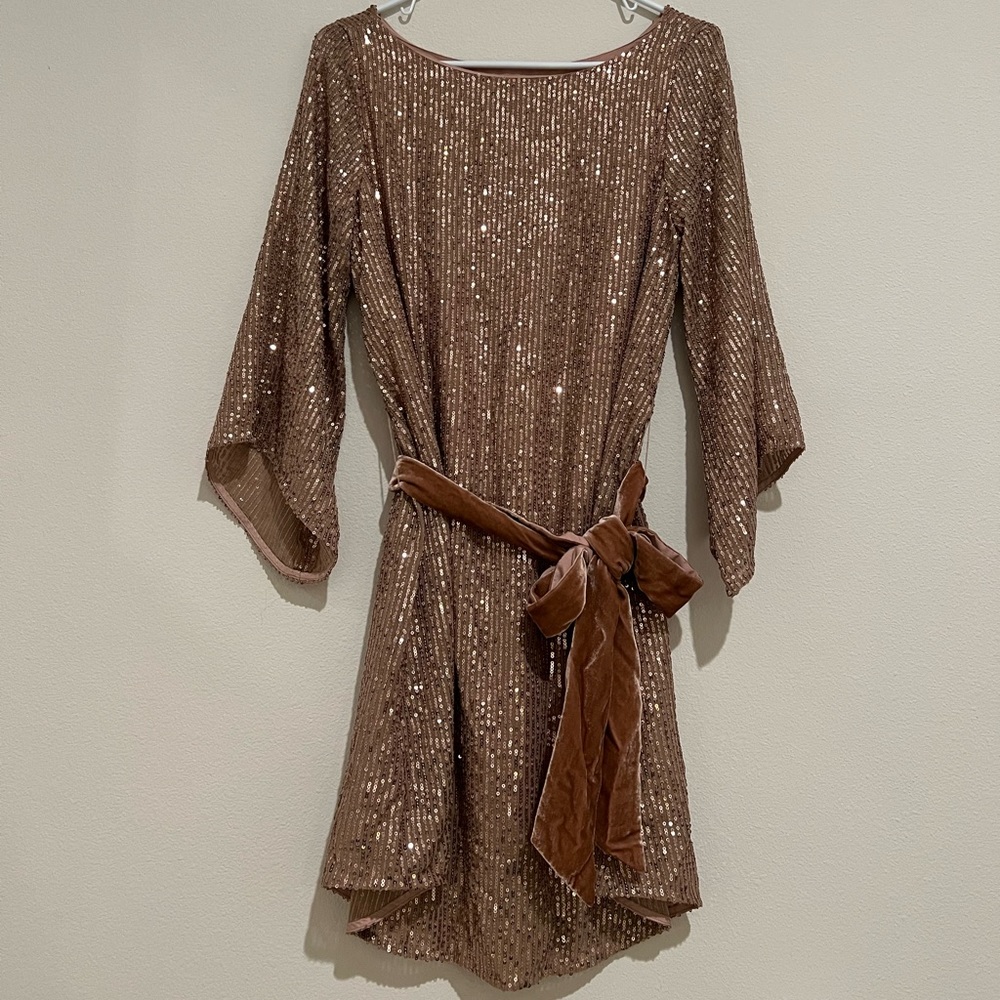 Anthropologie Sequin Dress. - Gem